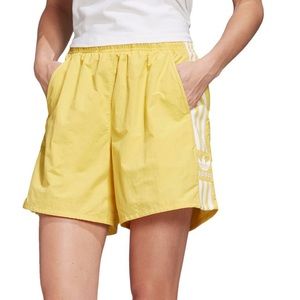 adidas shorts yellow